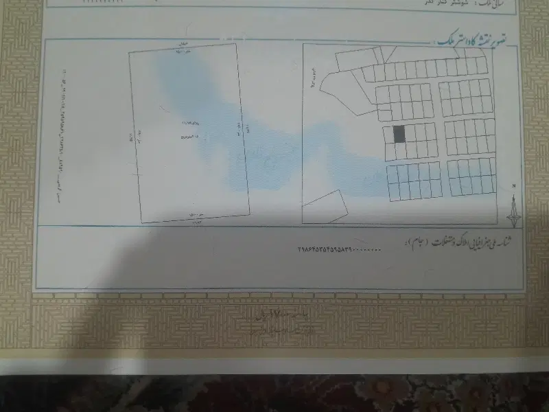 زمین ۴۰۵ متری تعاونی ۴