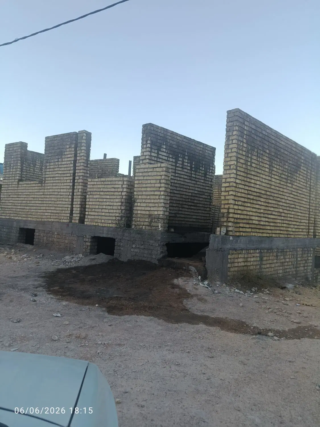 اسکلت دو طبقه در قلات