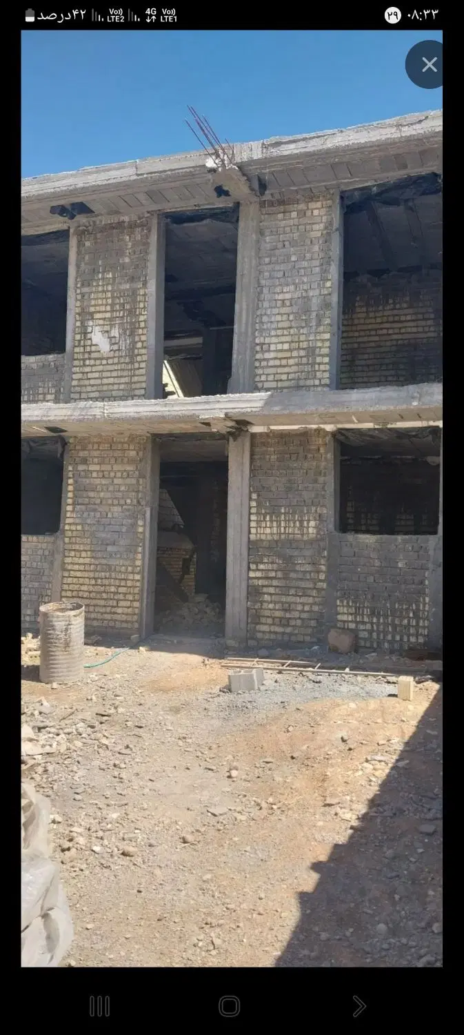 اسکلت دو طبقه