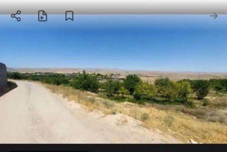 زمین در روستای رضوان