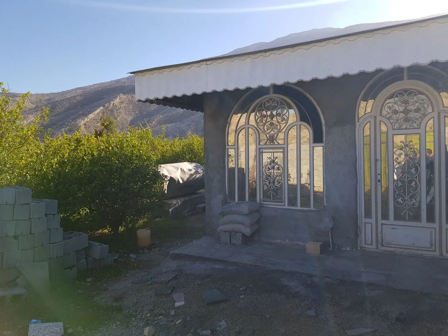 باغ دیل 670 متری درختان ثمری با دیوارکشی
