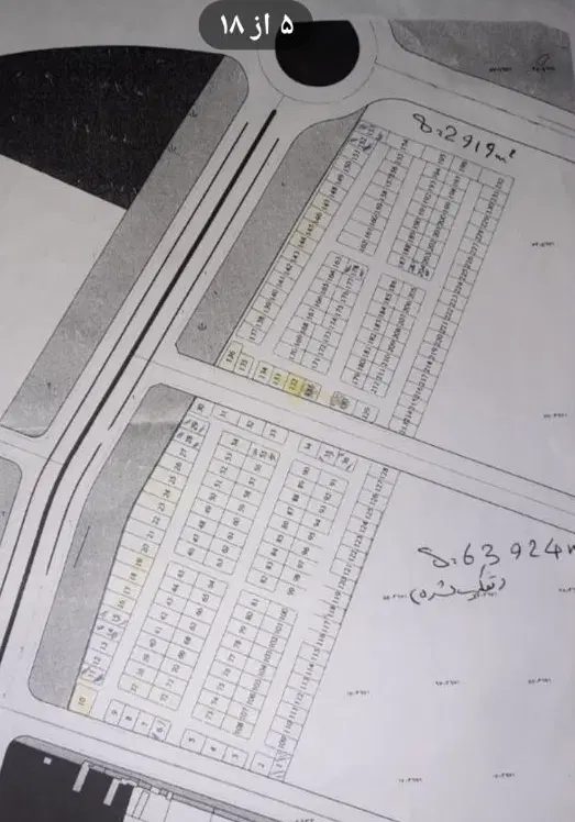 بر۴۵متری۲کله۶دانگ ملک تک‌برگ درحریم