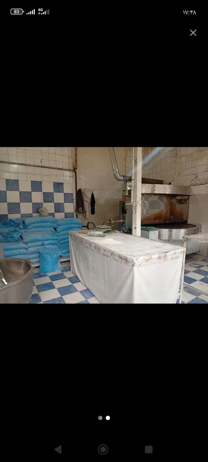 احداث نانوایی سنگگ یا لواش