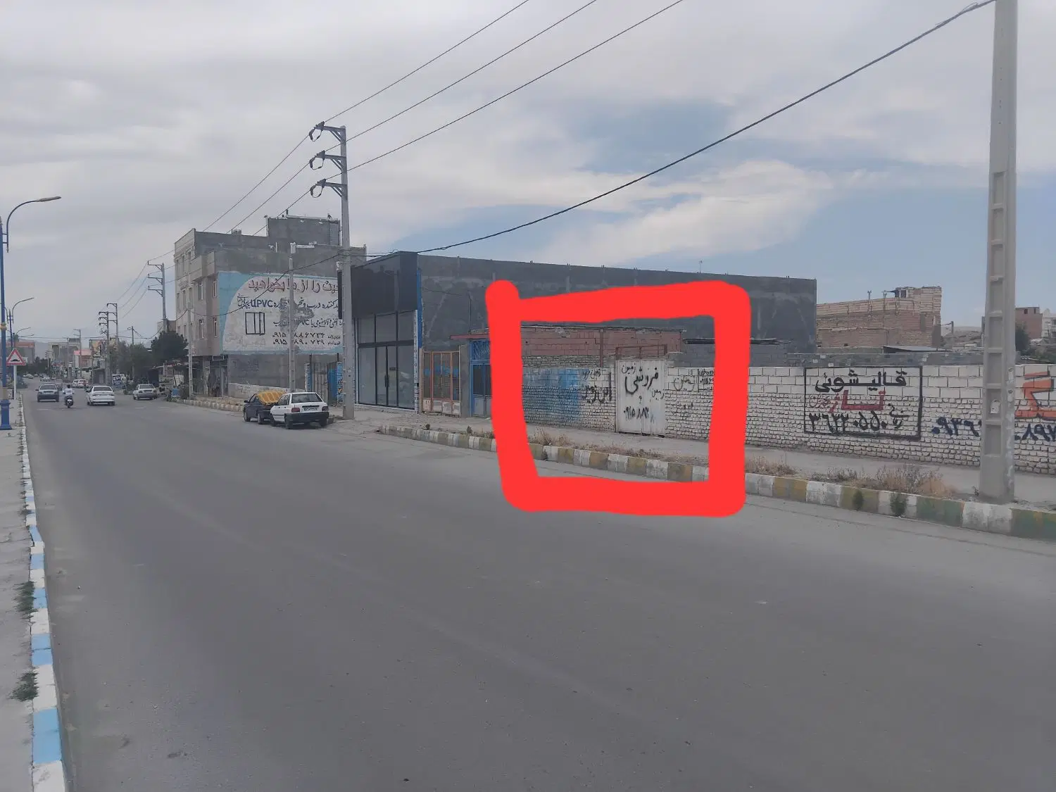 زمین حاشیه بلوار بهشتی