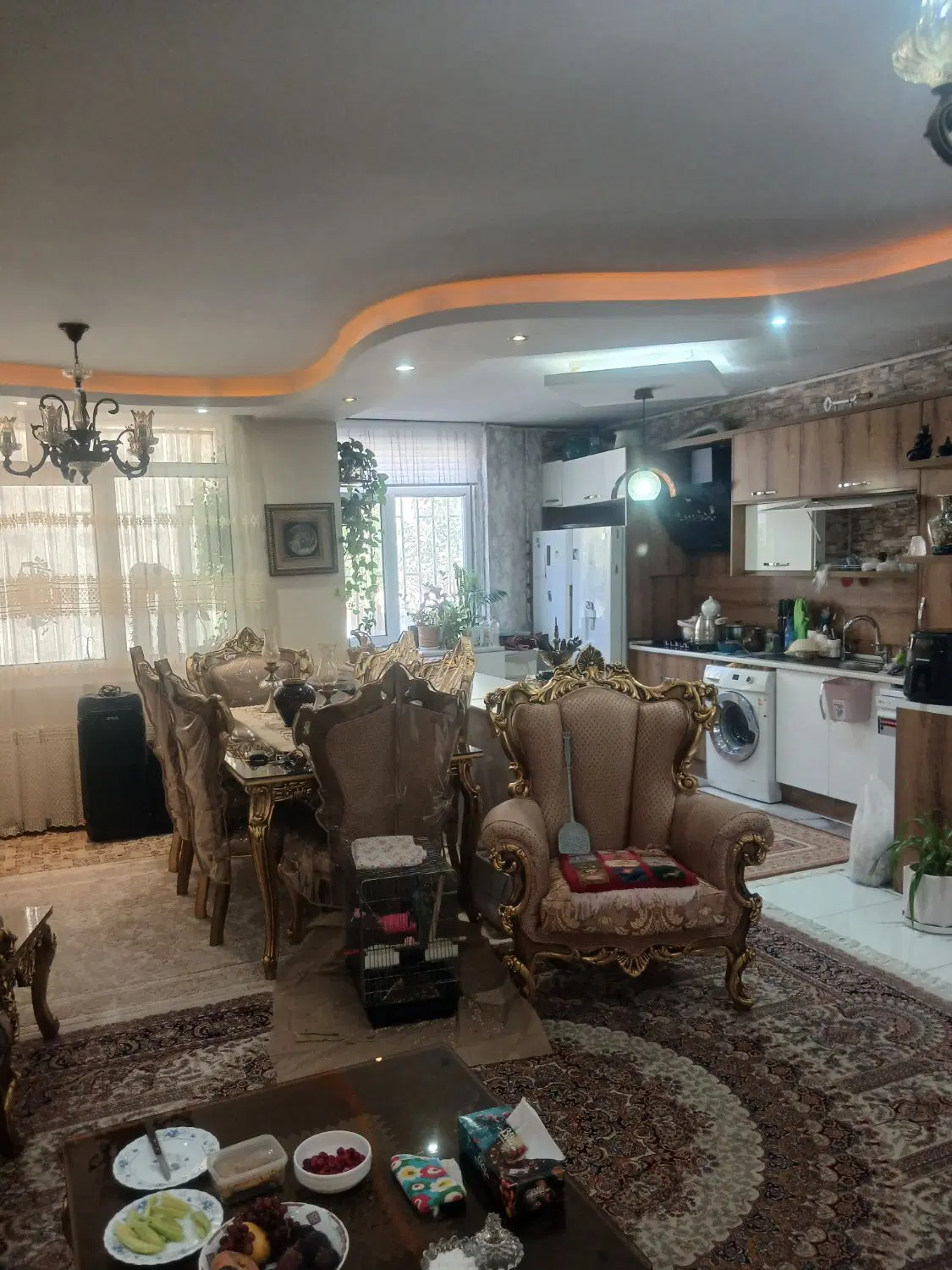 اپارتمان ۱۰۳متری ۲خوابه فرودین جنوبی فول لاکچری