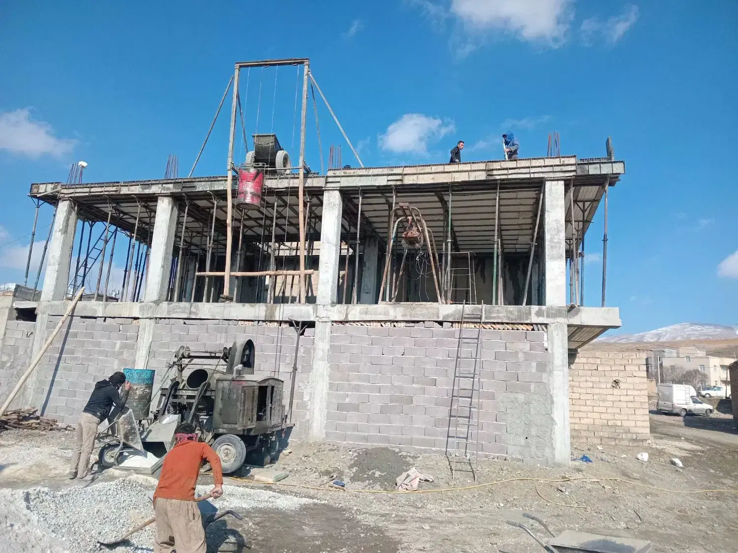فروش ساختمان نیمه کاره