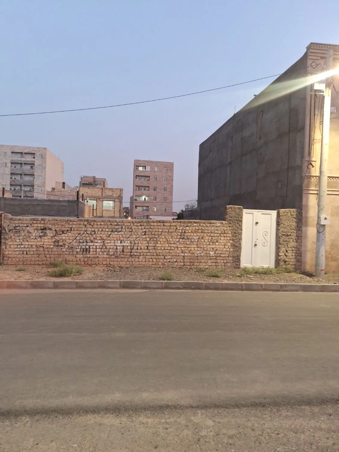 زمین مسکونی ۱۶۸ متر در ایثارگران ۴۸