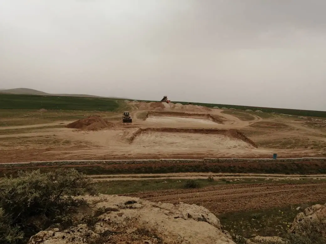 زمین صنعتی دوهکتار