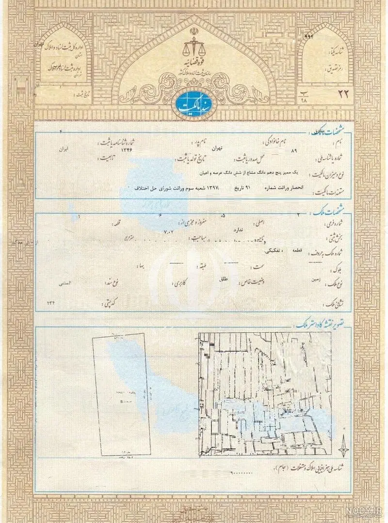 زمین با کاربری مسکونی