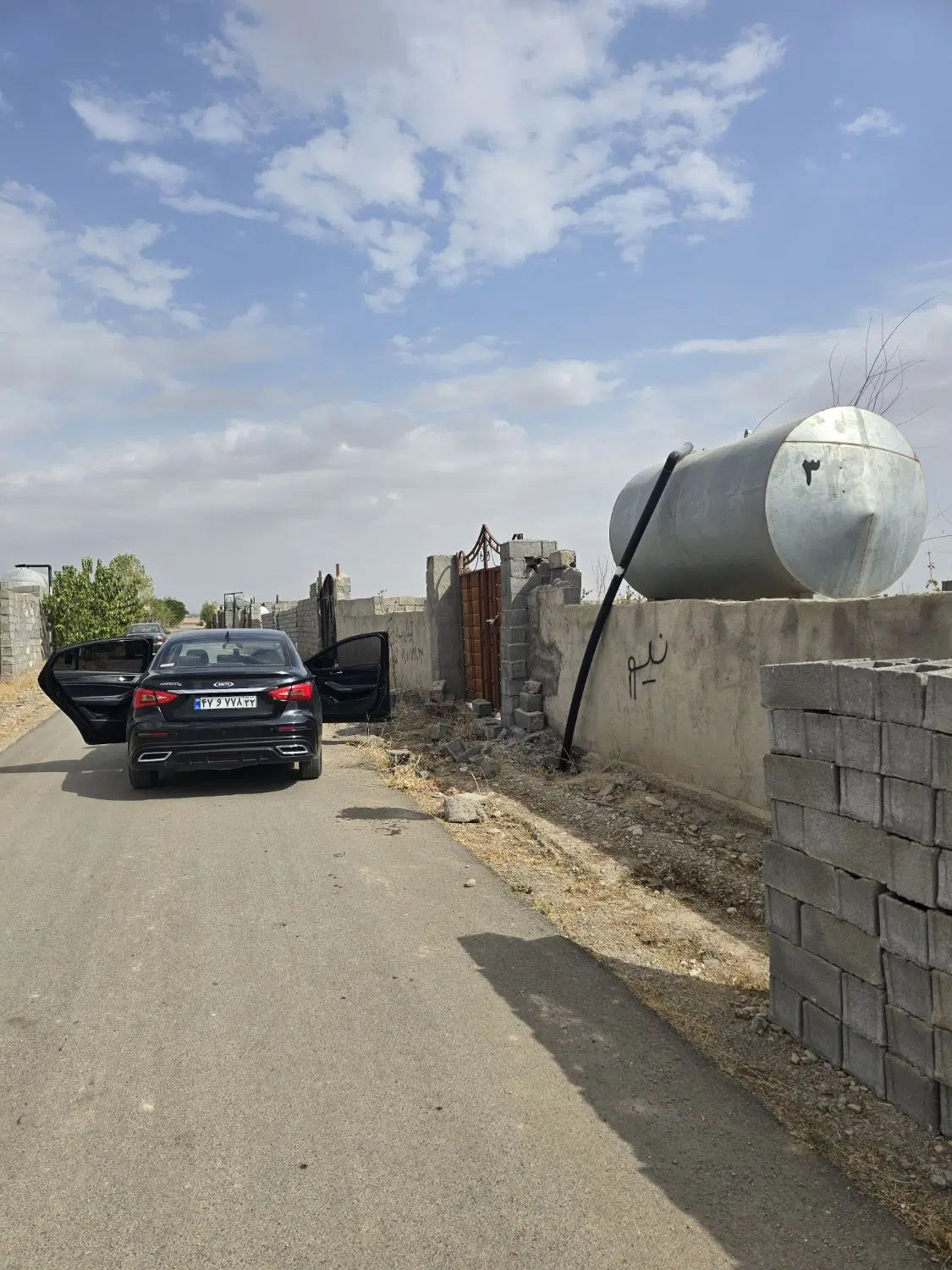 زمین باغی ۸۰۰متری روستای خرق مجتمع زیتون