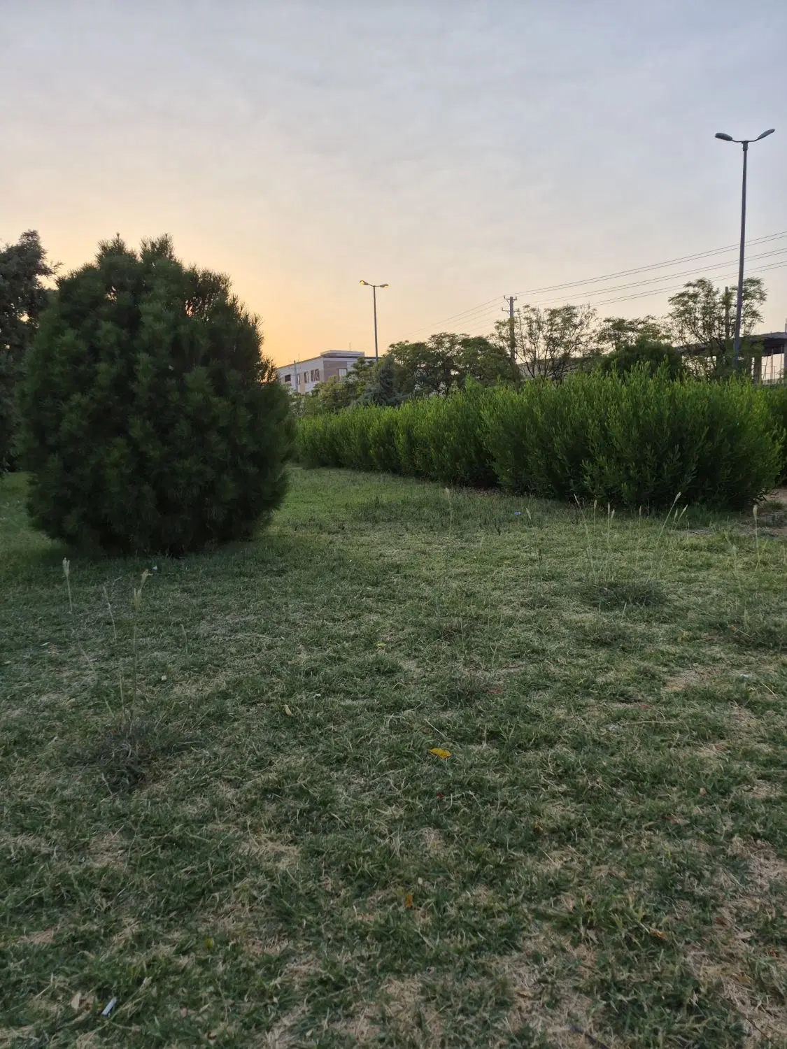 فروش زمین درب حیاط