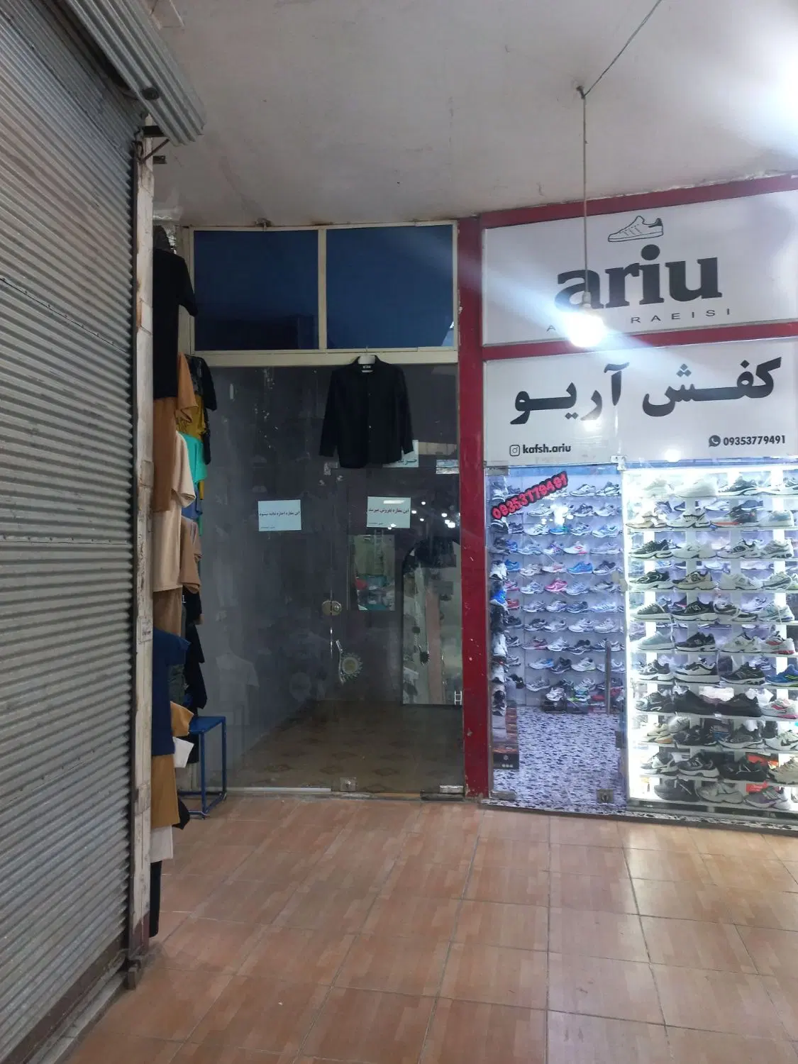 یک باب مغازه ب متراژ ۶مترب فروش یا رهن و اجاره