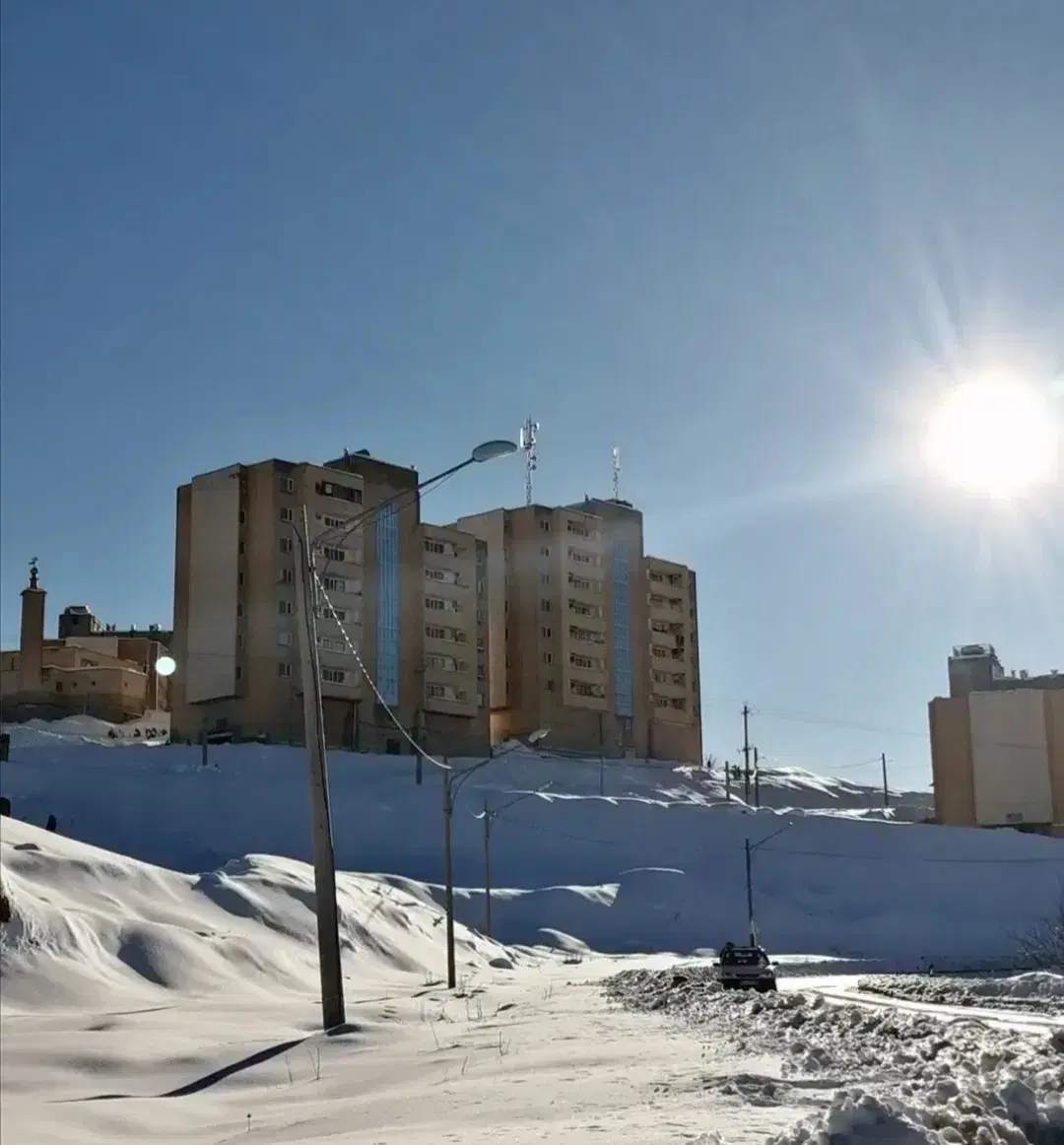 آپارتمان واحد بزرگ مسکن مهر سپیدان