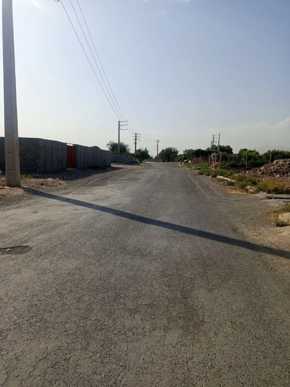زمین   مناسب. باغچه.  و‌جای سوله