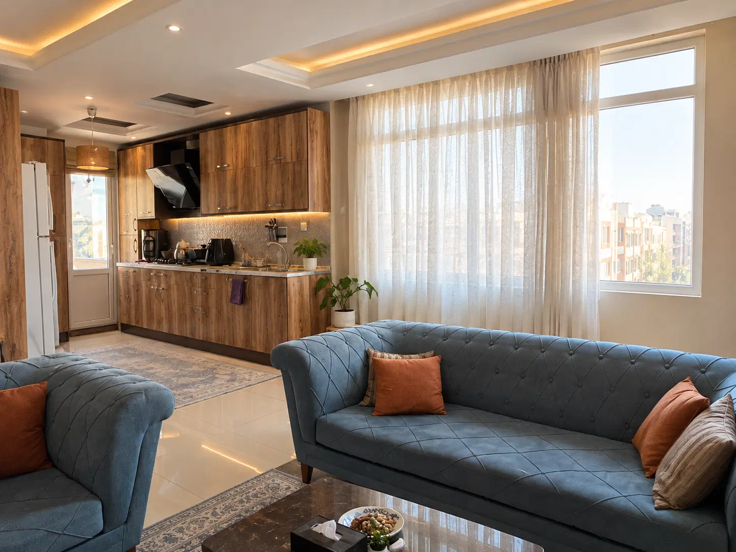 ۷۵_۳متر فول شهرک شاهد تاپ‌لوکیشن طبقه پنجم گرمدره