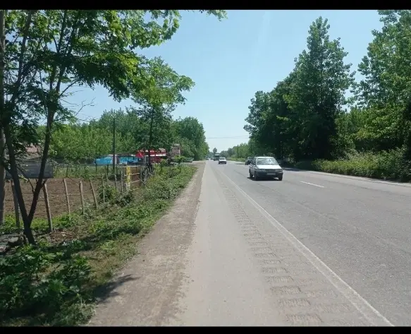 زمین  باغی دوبر در طرح هادی