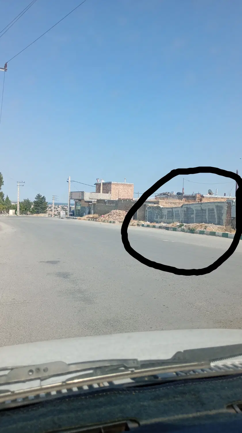 زمین بر خیابان باغ رضوان موقعیت ساخت مغازه