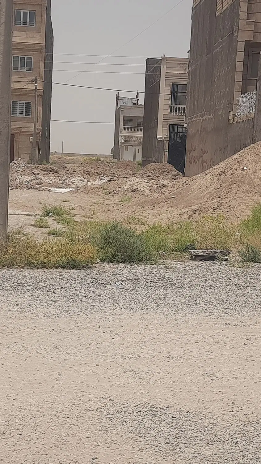 فروش زمین ۱۶قصبی روبروی فضای سبز فاز۲چمران