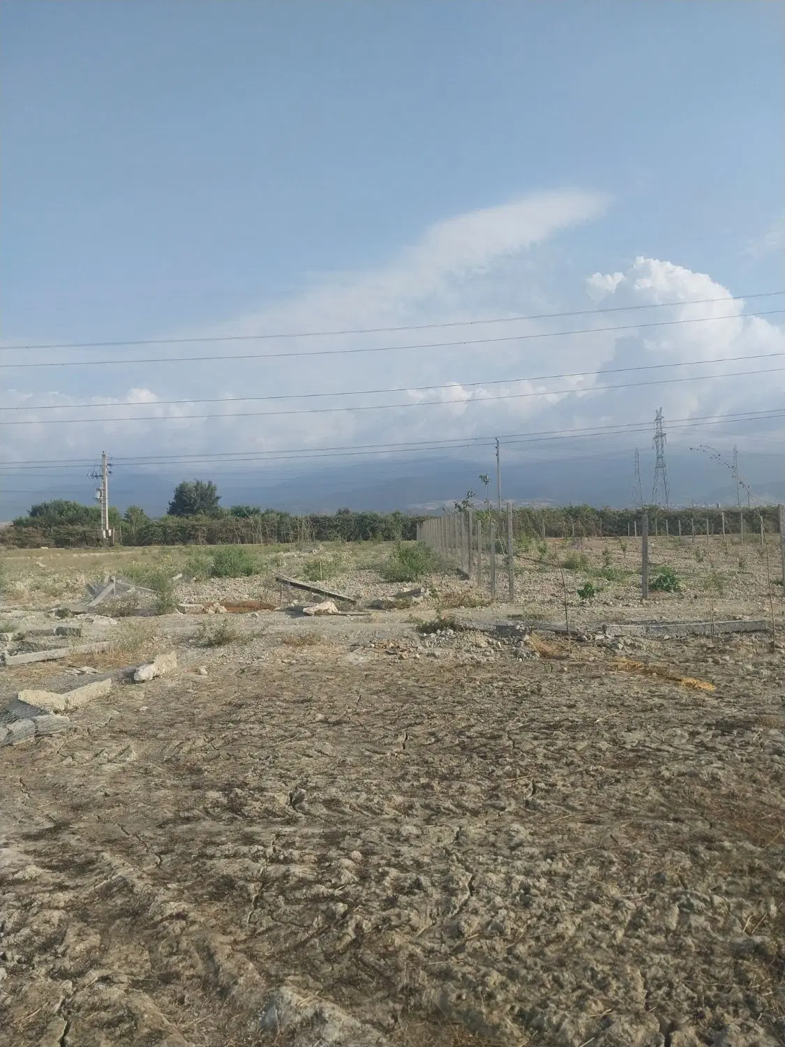 زمین کشاورزی ۴۰۰ متر مخصوص تفریح و کاشت نهال ...