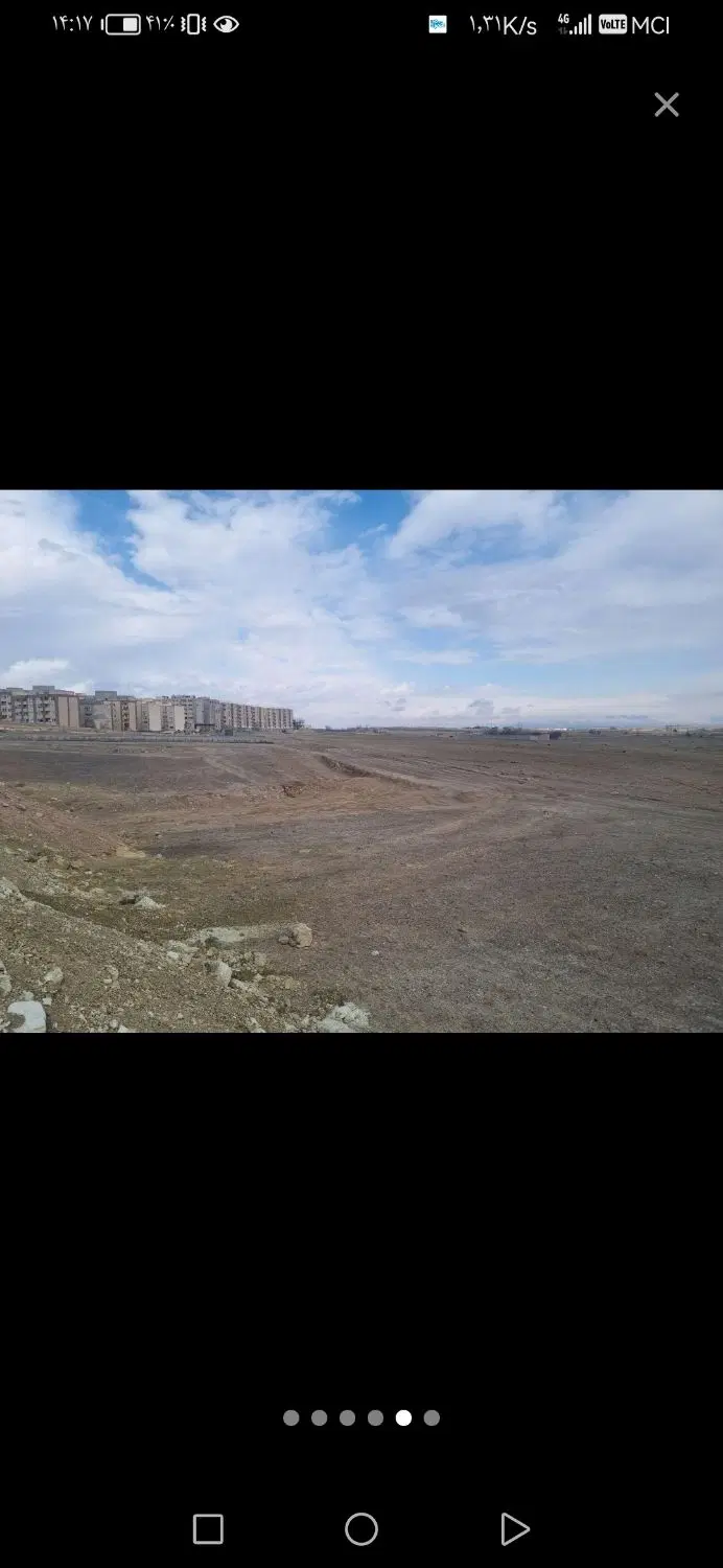 فروش زمین دارایی نزدیک محدوده شهر۲۴۰متر