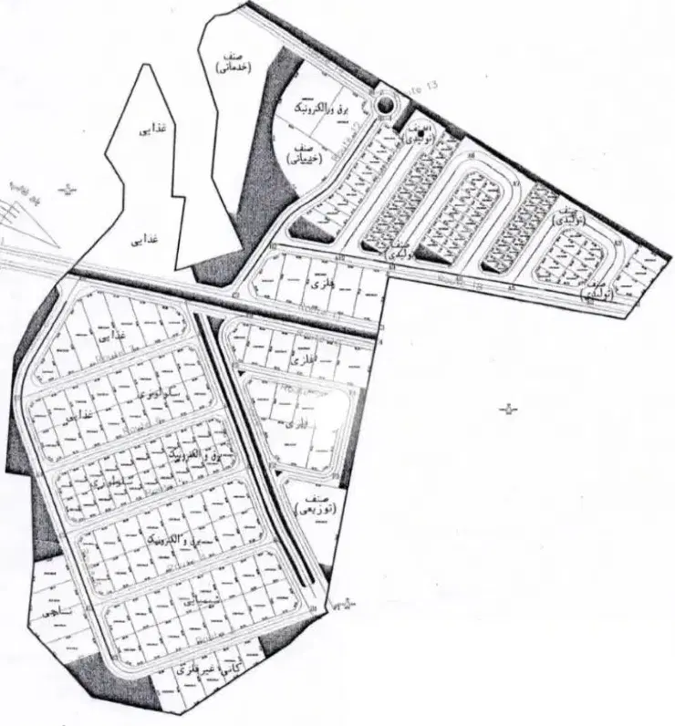 زمین شهرک صنعتی
