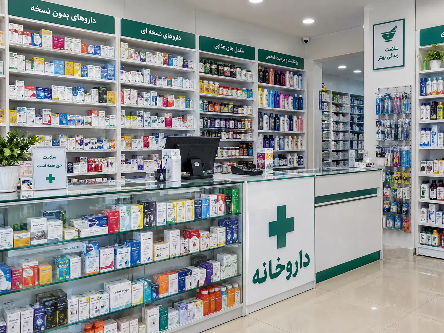 ۱۴۰ متر با مجوز داروخانه