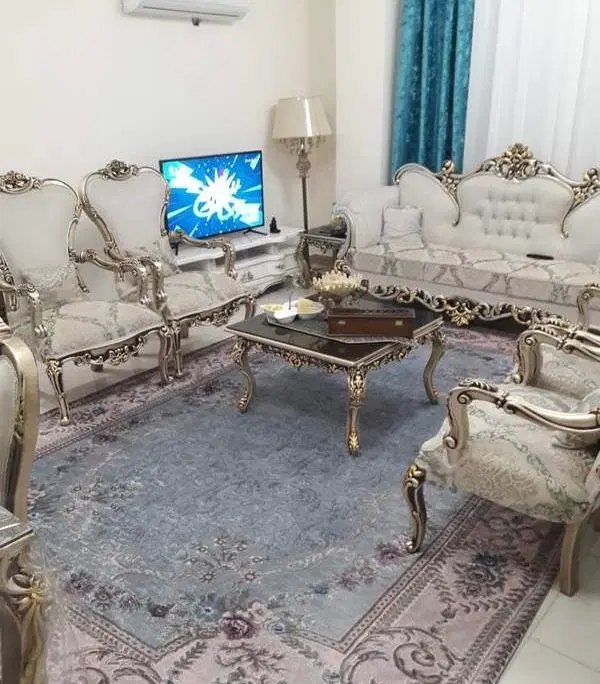 دو خوابه فول بازسازی_همکف غرق در نور_حیاط اختصاصی