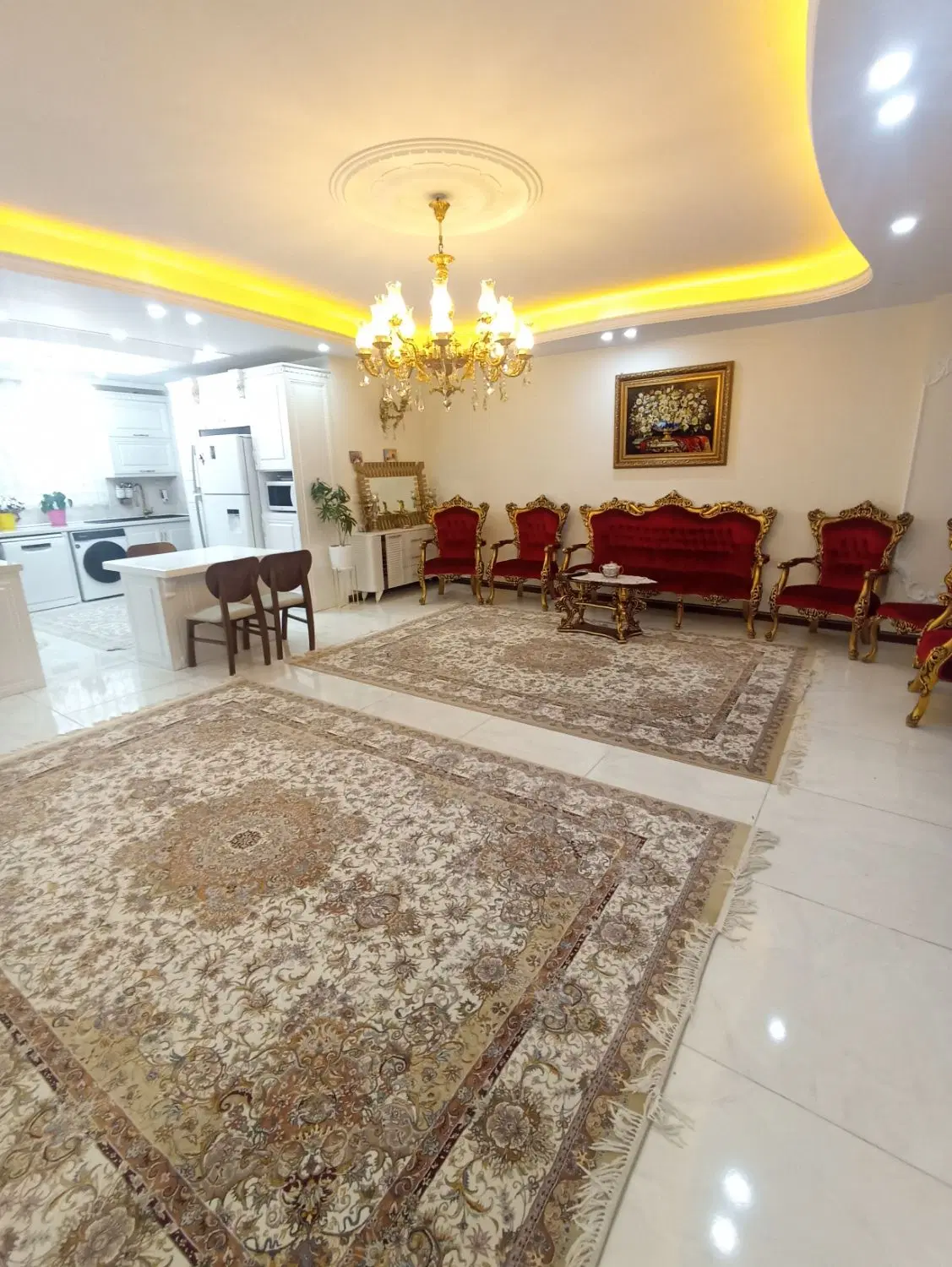 75متر_افسریه_دارای 2پارکینگ اصلی_فول امکانات