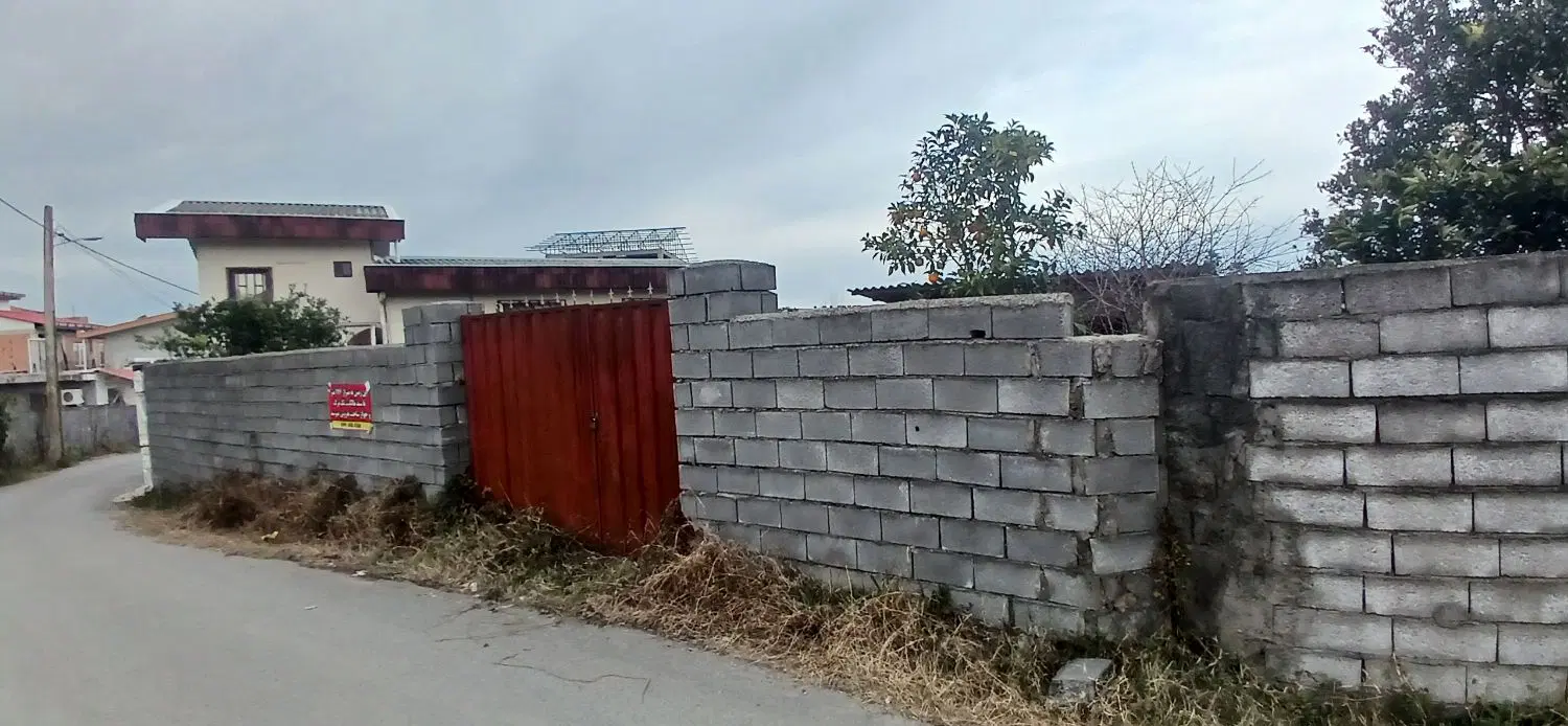 زمین ۱۷۶ متری در چالوس