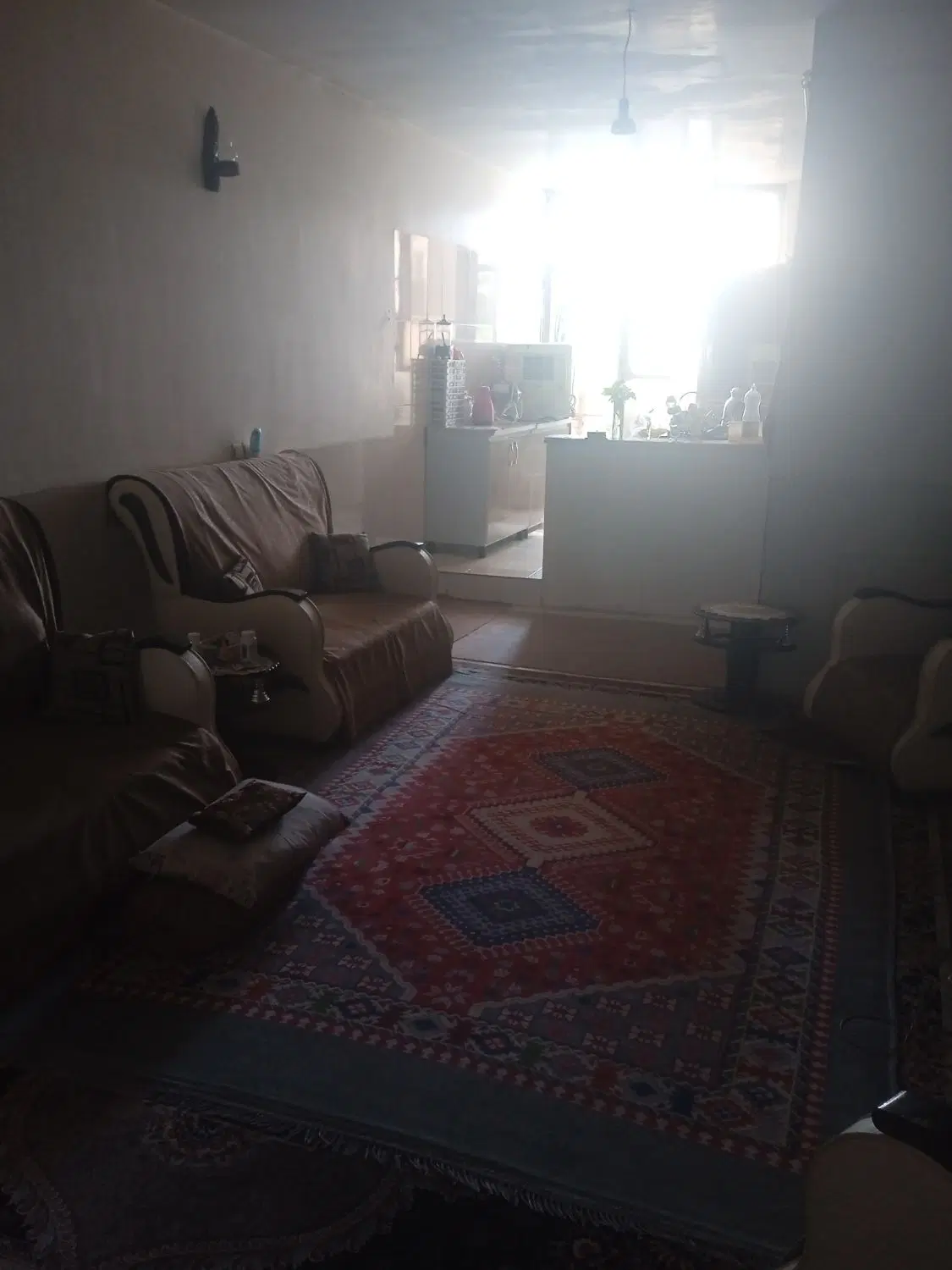 واحد اجاره ای یک خوابه .همکف