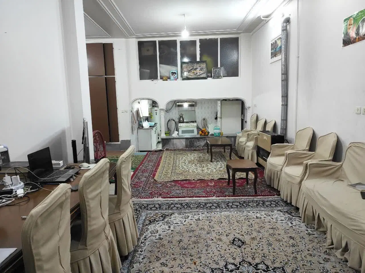 زیر زمین ۱۱۲ متری تکخواب شهرک صادقیه