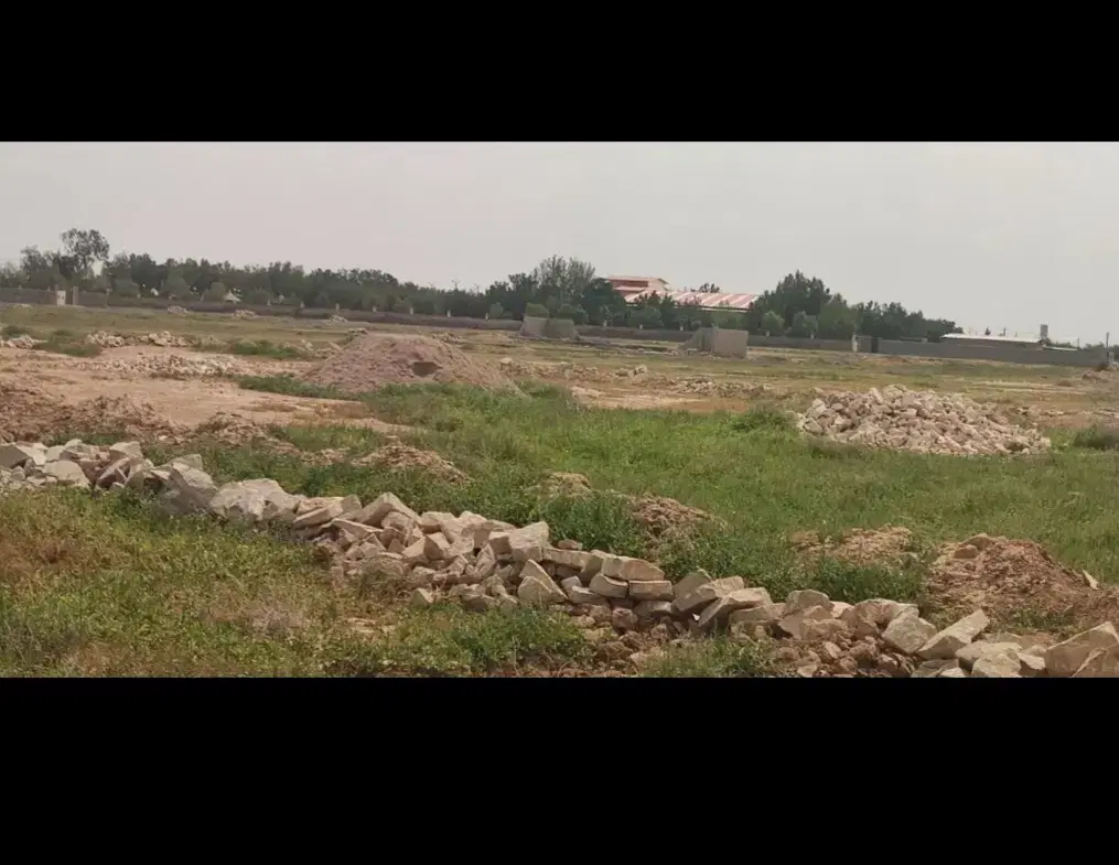 زمین باغ جنب تالارطاووس