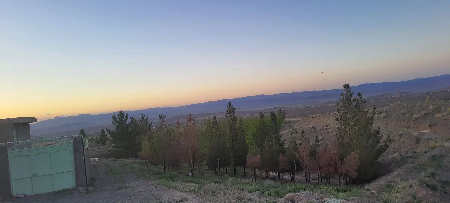 روستا کلاته نو در محدوده بوشاد ۱۰ کیلومتری بیرجند