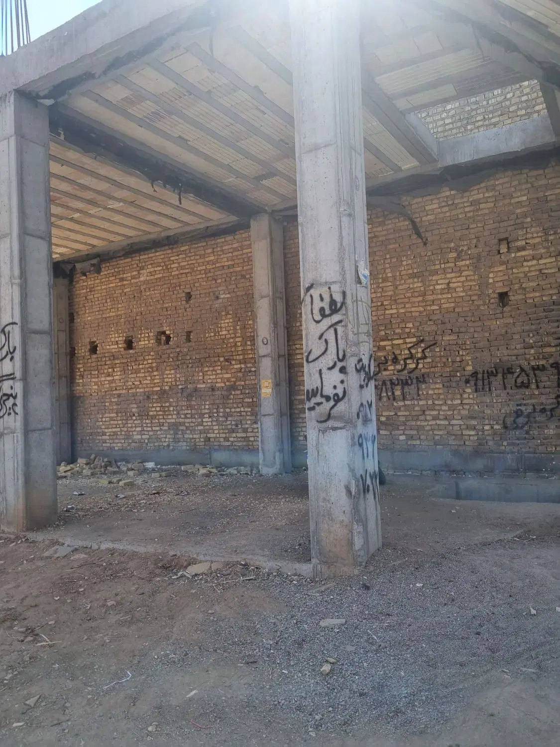 مغازه تجاری نیمه ساز بلوار مدرس