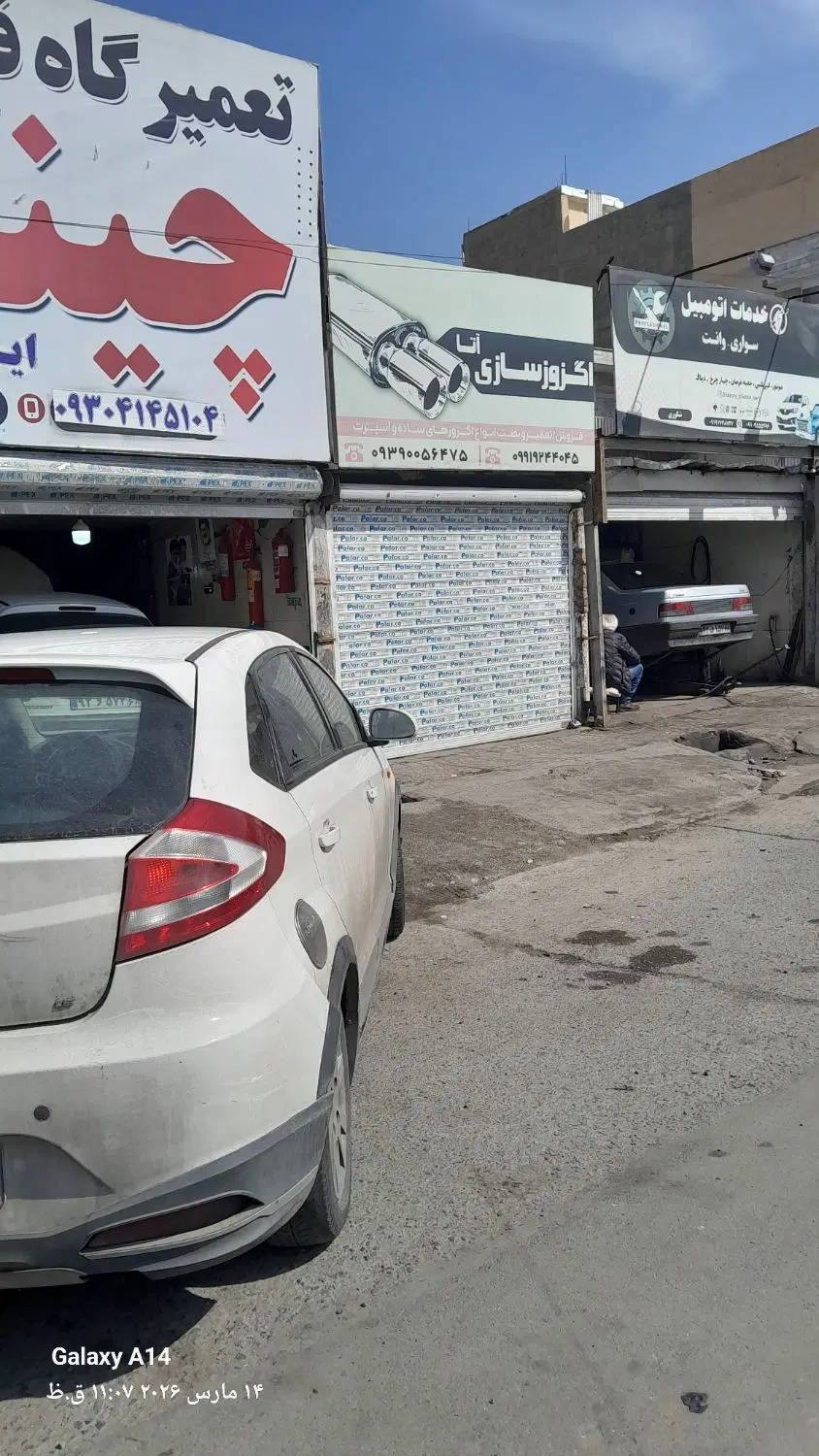 مغازه جهت خدمات.ومیکانیکی.۶۰متر ۳جای پارک درب عقب