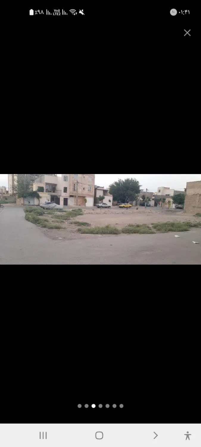 زمین 105متری باسندتک برگ
