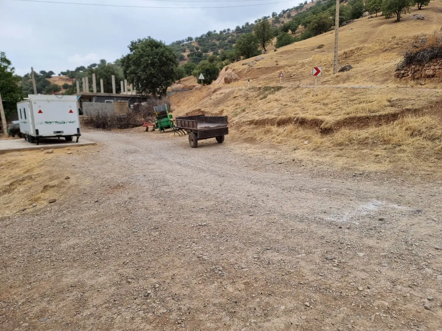 فروش زمین بازفت روستای طارم