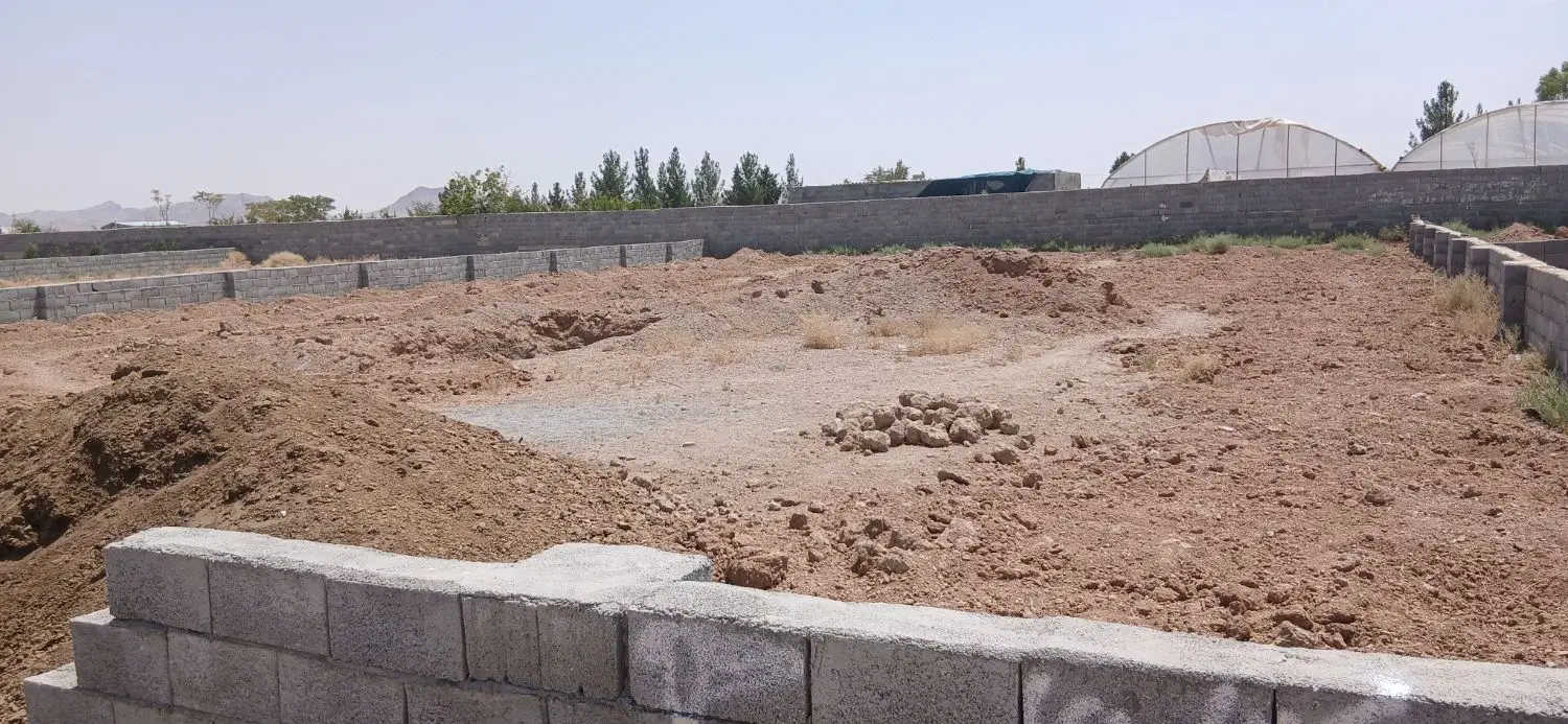 ۱۰۰۰ متر زمین باغی بهارش مورچه خورت