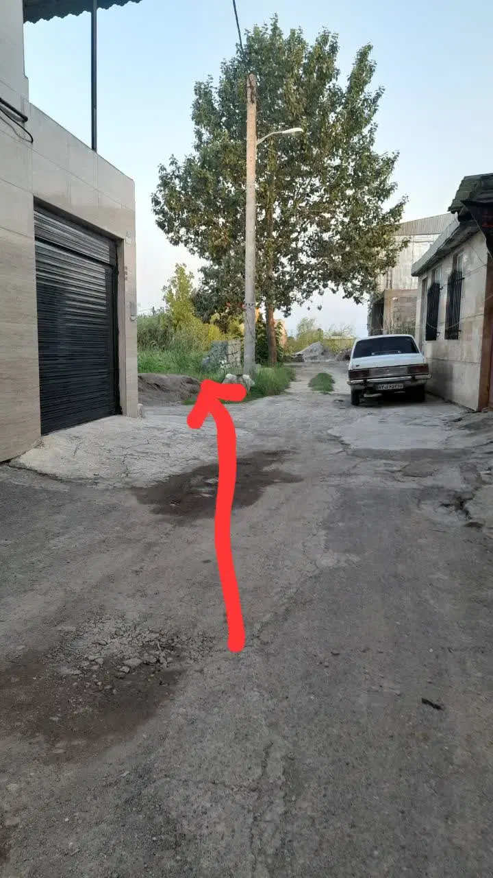 زمین ۱۰۰متری سنددار