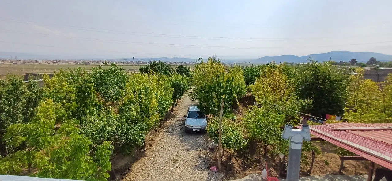 حیاط ویلایی