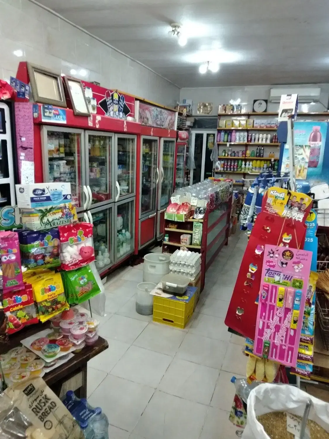 اجاره مغازه سوپرمارکت با تمام امکانات