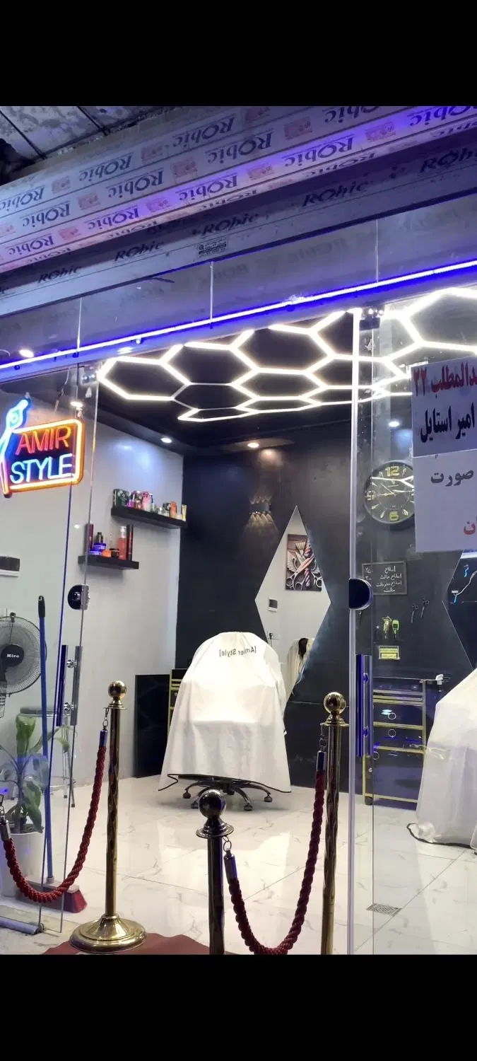 اجاره مغازه همراه با دکور ولوازم کامل