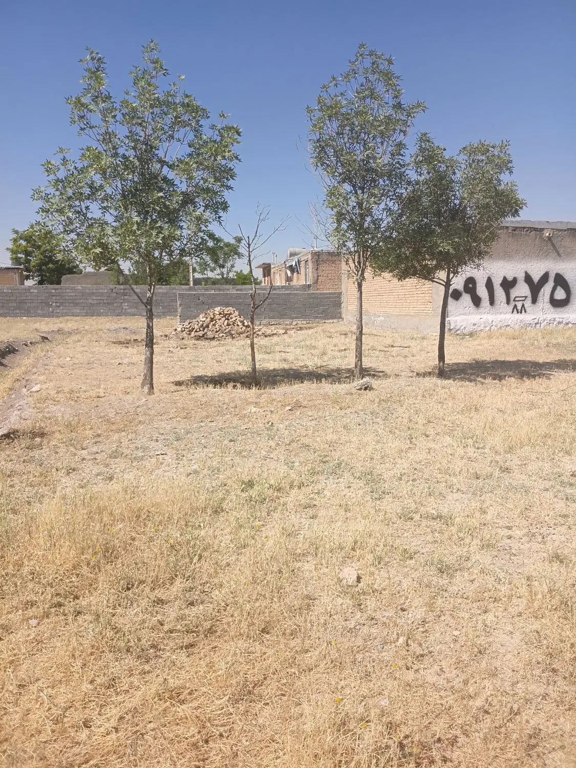 زمین درداخل روستاهای ساختن ویلا وباع