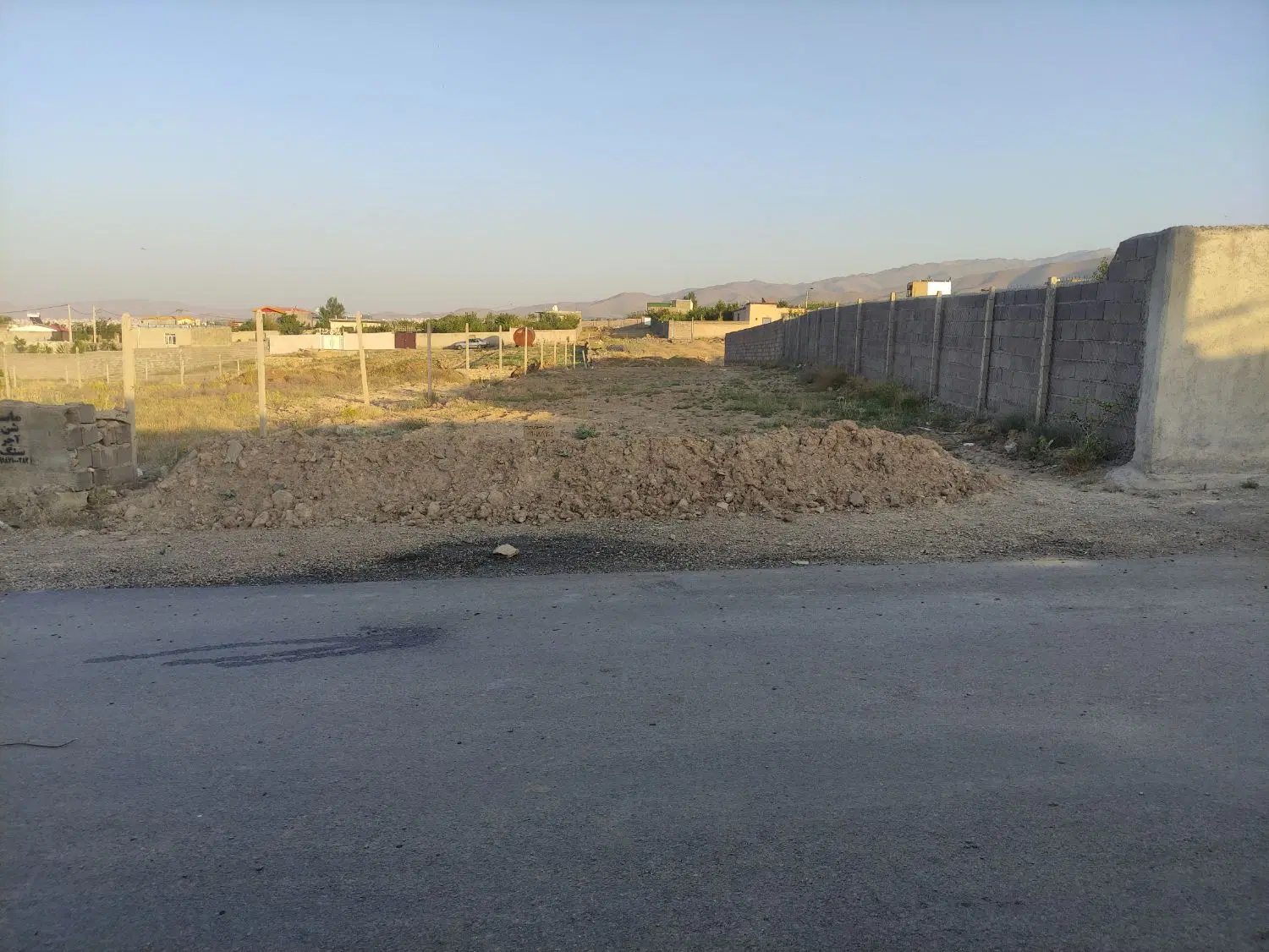 فروش زمین باغی حیدره(۵۹۲ متر)