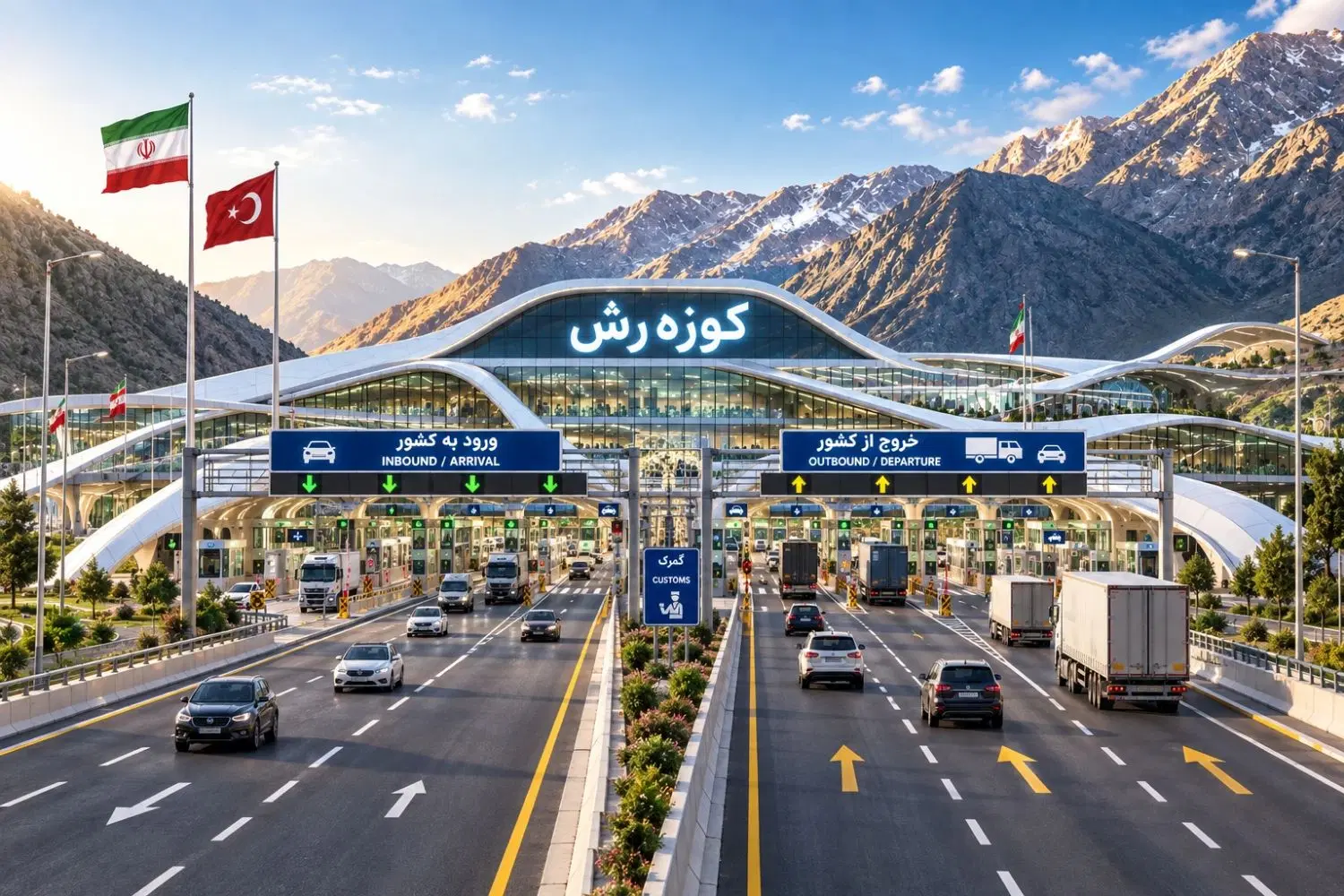 زمین تجاری در کوزه رش