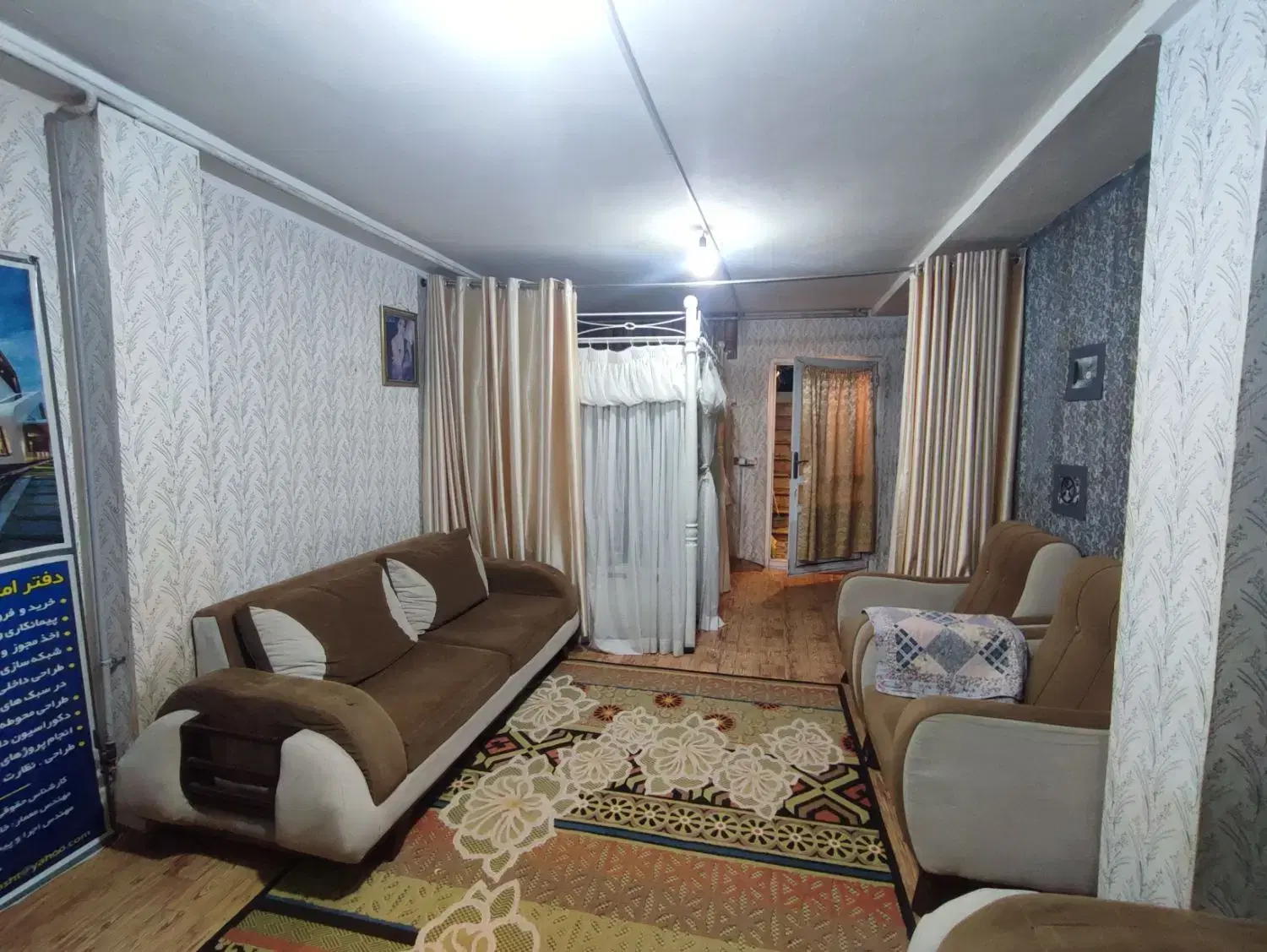 اجاره سوییت شبانه ماهیانه ۴۰متری دربست حیاط  نوشهر