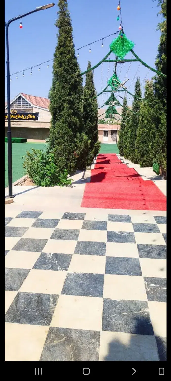 رهن و اجاره باغ و تالار بزرگ تاج محل