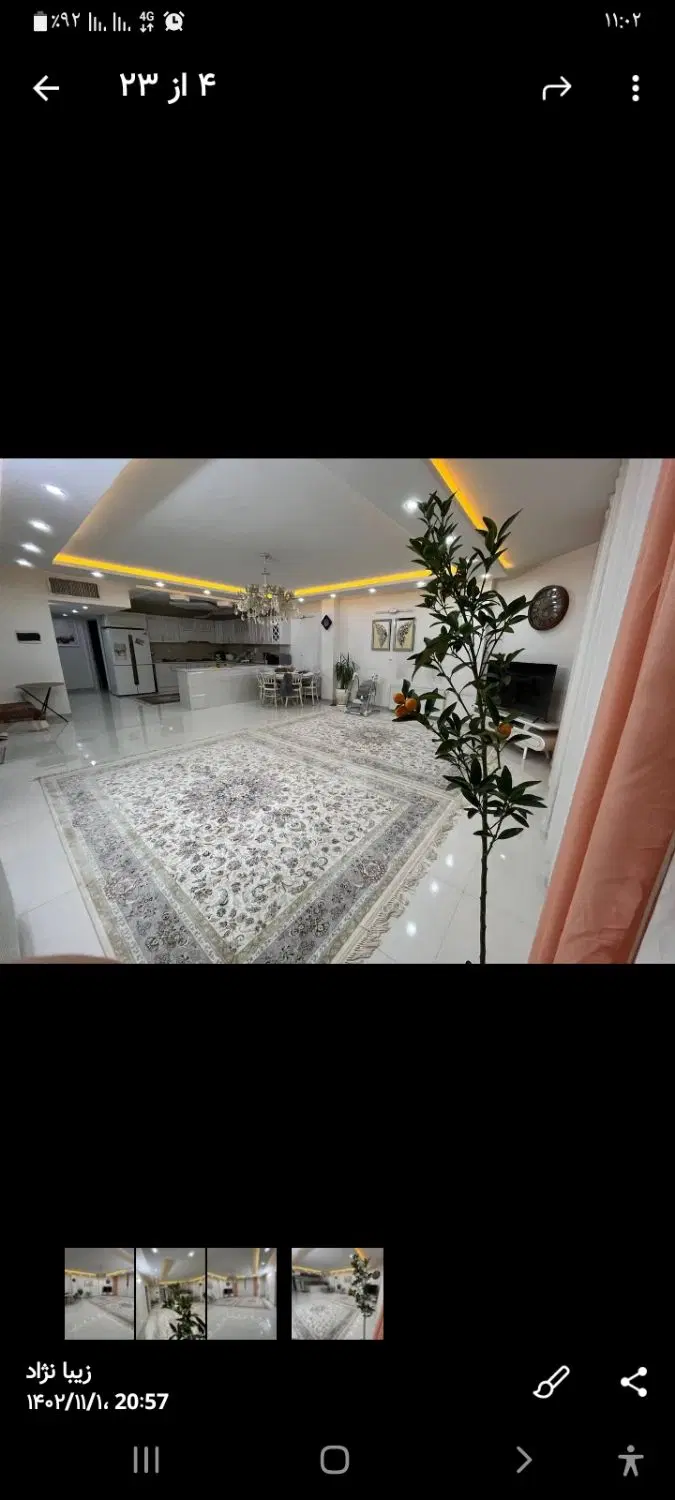 آپارتمان ۱۳۰ متری بهاران غرضی