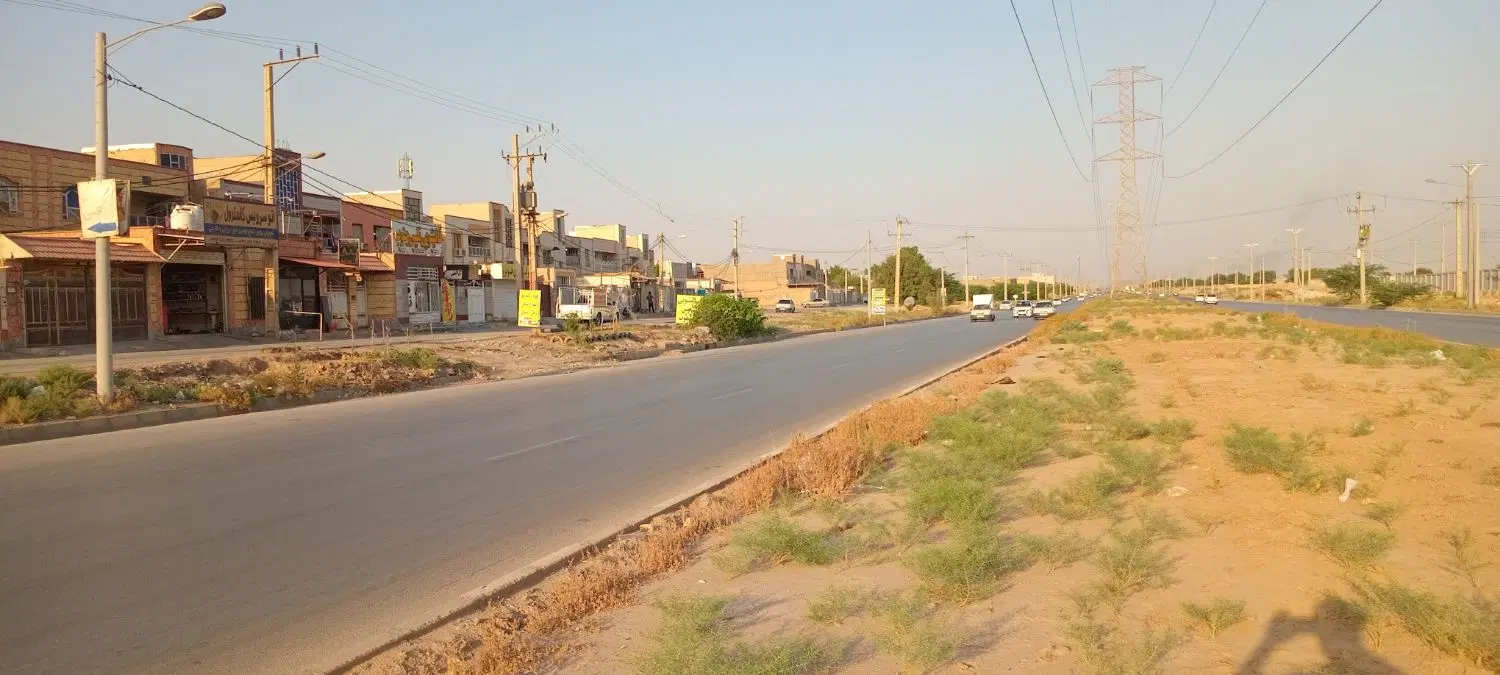 زمین تجاری ۲۸۶متری اتوبان اصلی اکباتان