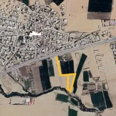 شش هزار متر مربع زمین کشاورزی دهدشت (روبروی سمغان)